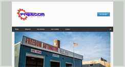 Desktop Screenshot of freedomautorepair.com